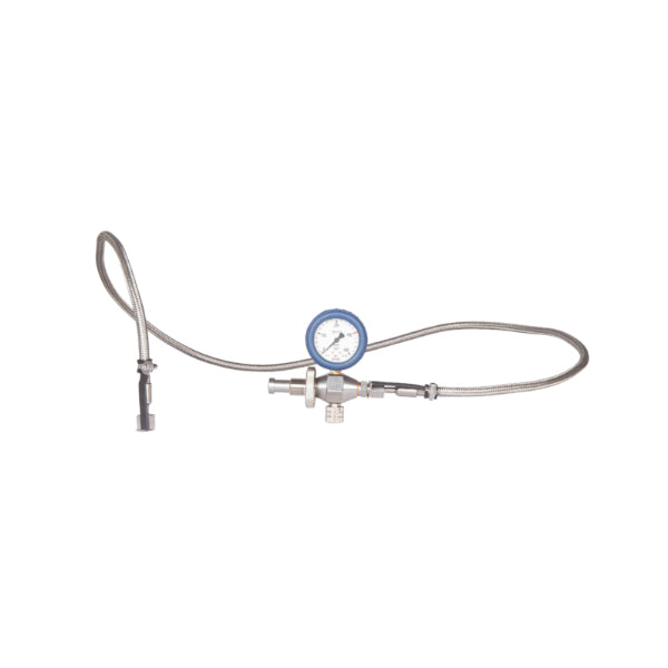 Ansaugschlauch / Entnahmeschlauch | 1,8 Meter mit Analogem Manometer und DIN G5/8″ Anschluss