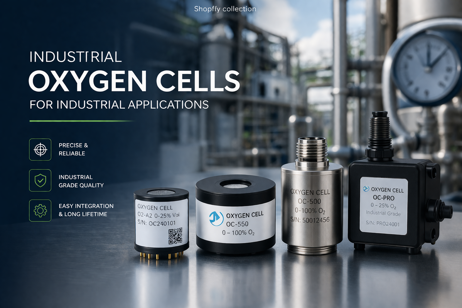 Oxygen Sensors for Industrial Use