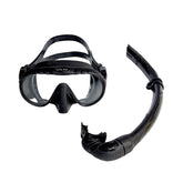 SailAir Maske mit Schorchel Schwarz