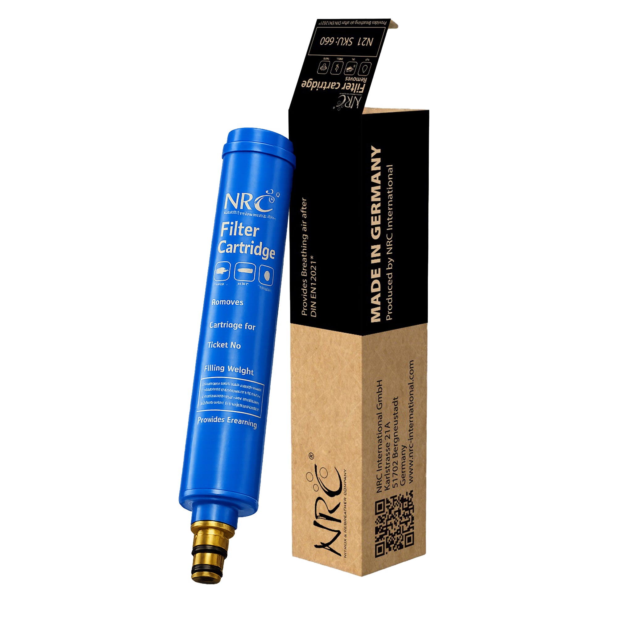 Filter cartridge N21 (SKU 660) – compatible with P21 | Reference: Bauer Triplex filter cartridge 057679