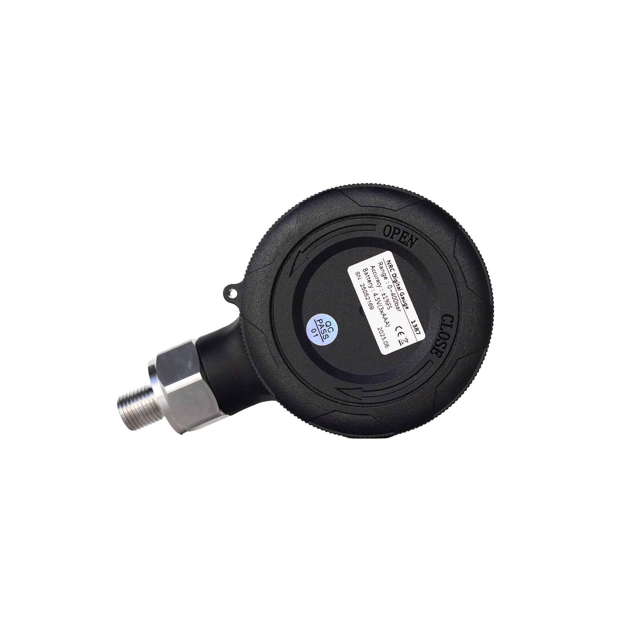 NRC Digital Manometer 0 to 400 Bar | Class 0.5 O² Pressure Gauge