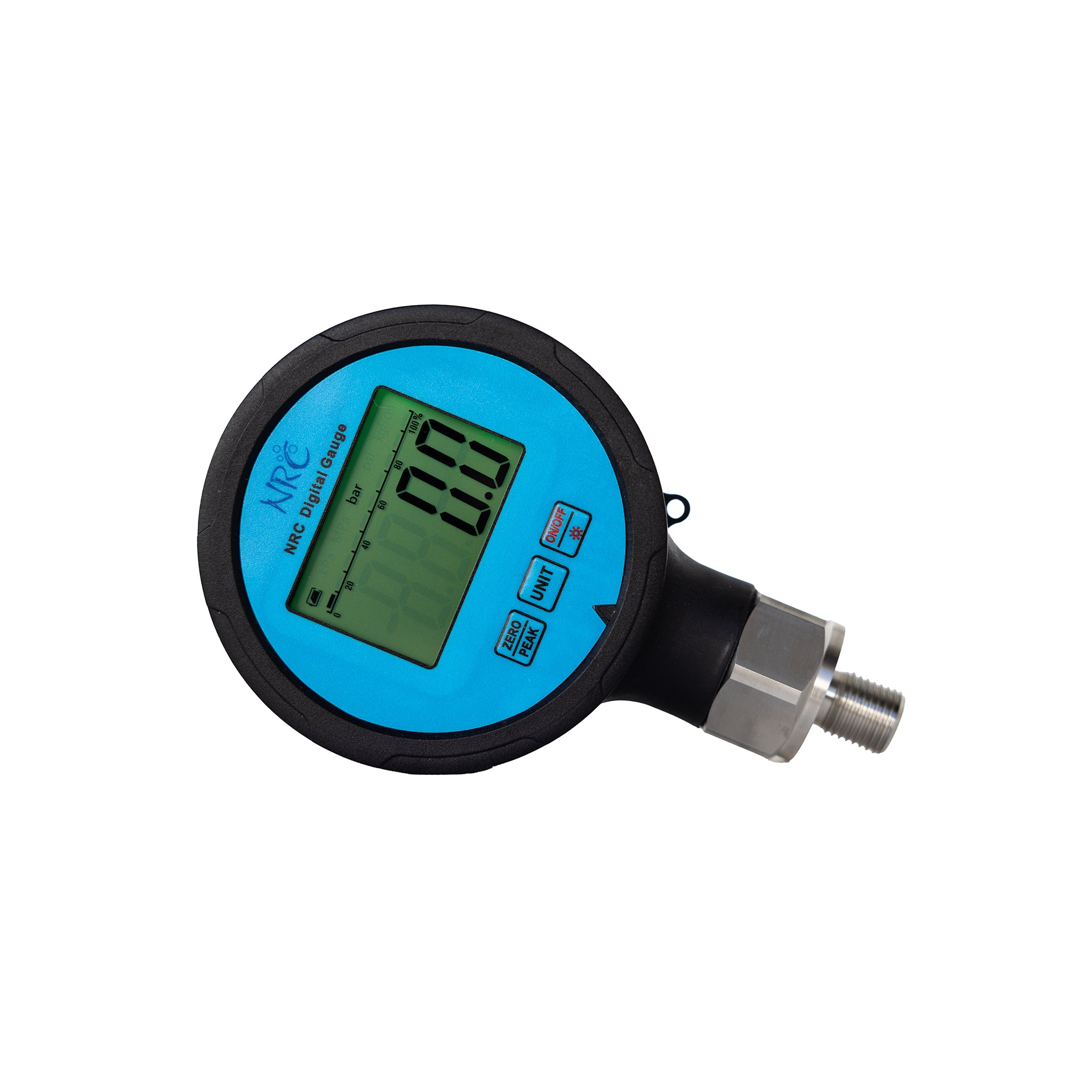 NRC Digital Manometer 0-400Bar Kl.0,5 O²