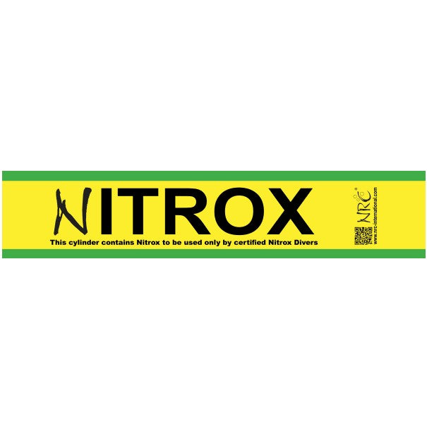 Autocollants de bouteille Nitrox