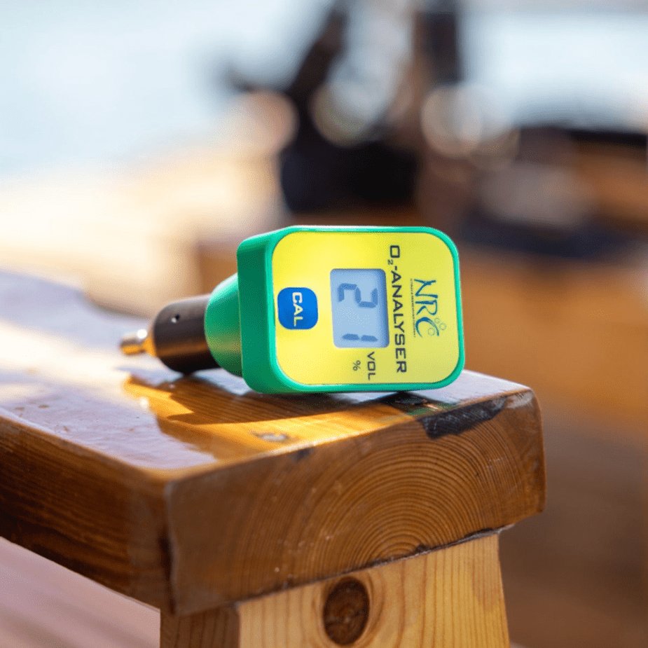 Nitrox O2 Analyser NRC International | Nitrox Systems & Diving Safety Equipment