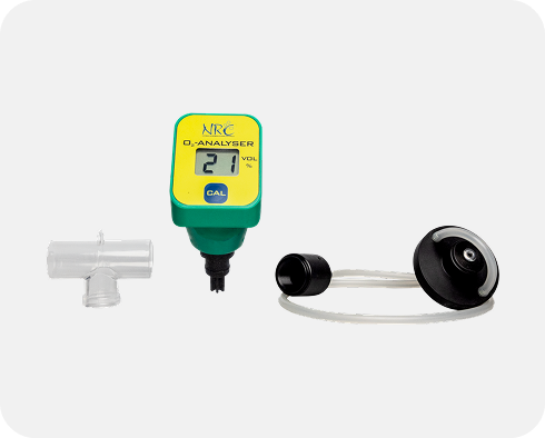 Nav Analyzer NRC PIC O2-Analysator | Tragbarer Sauerstoffanalysator für Nitrox-Taucher