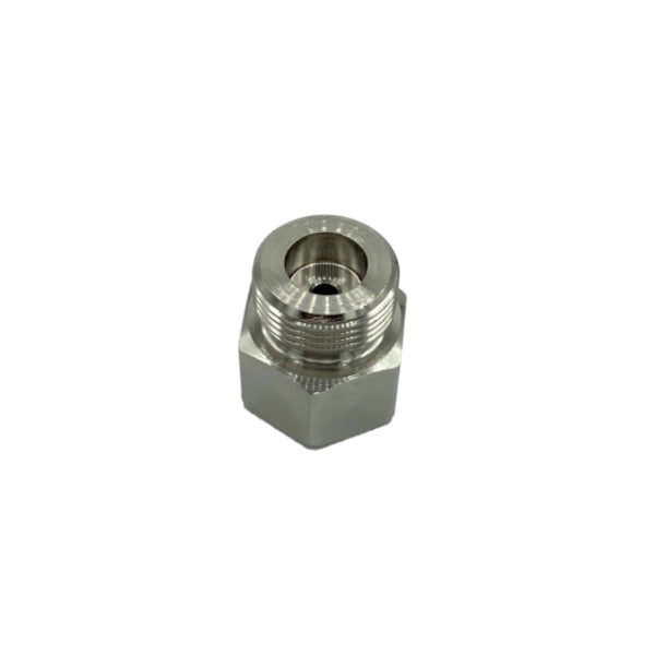 Adapter Sauerstoff 3/4 Aussengewinde auf G1/4 BSP Innengewinde